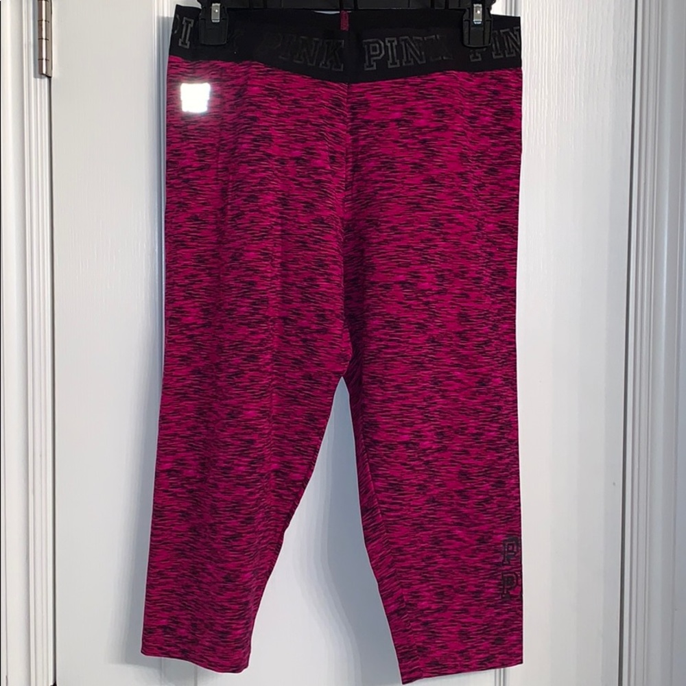 VS Pink Crop Leggings L